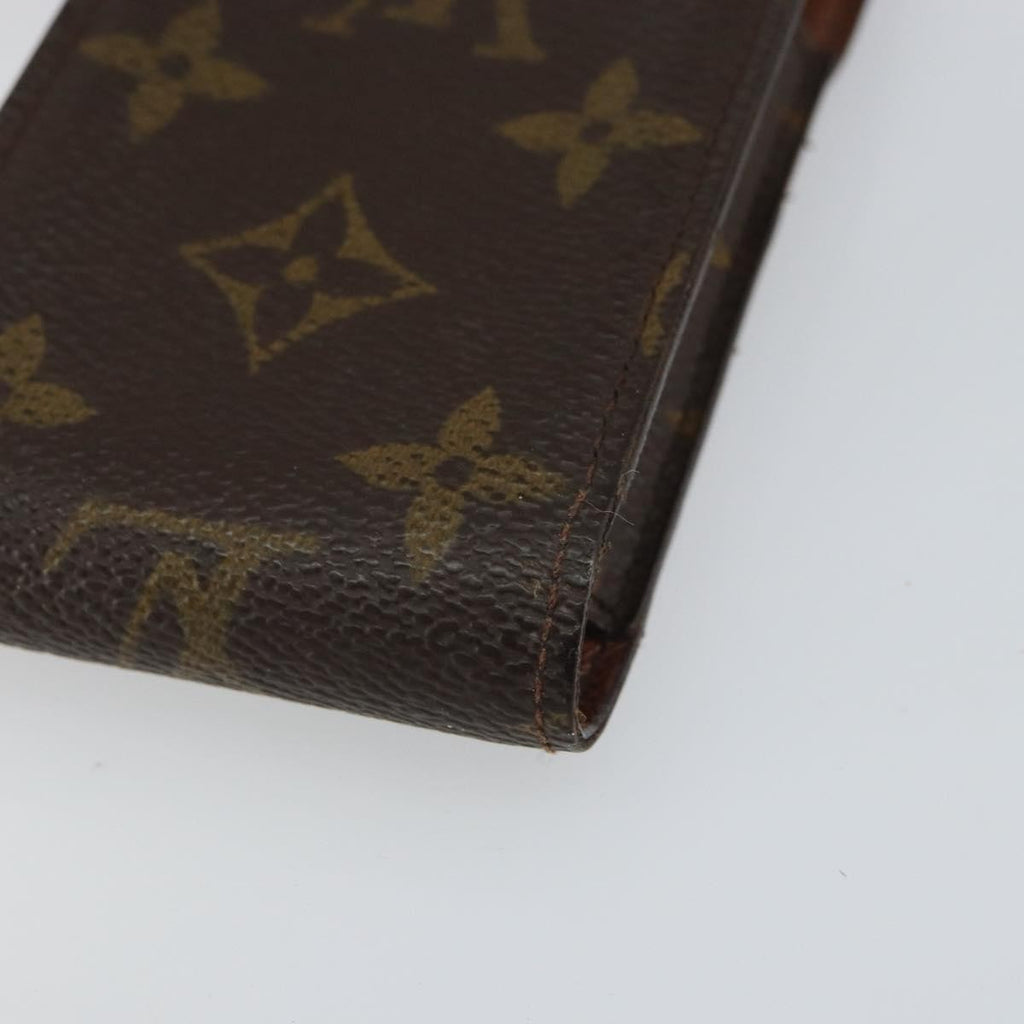 Louis Vuitton Cigarette Case Monogram Canvas Brown Canvas Clutche & Pouche Bag