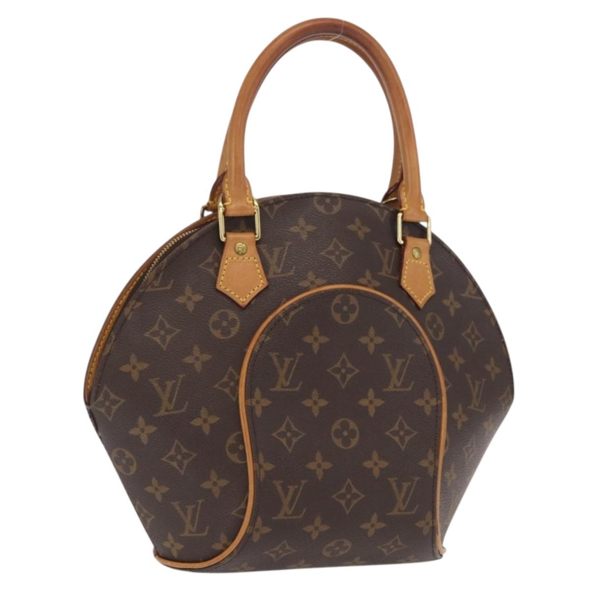 Louis Vuitton Ellipse Bag Monogram Canvas Brown Canvas Handbag