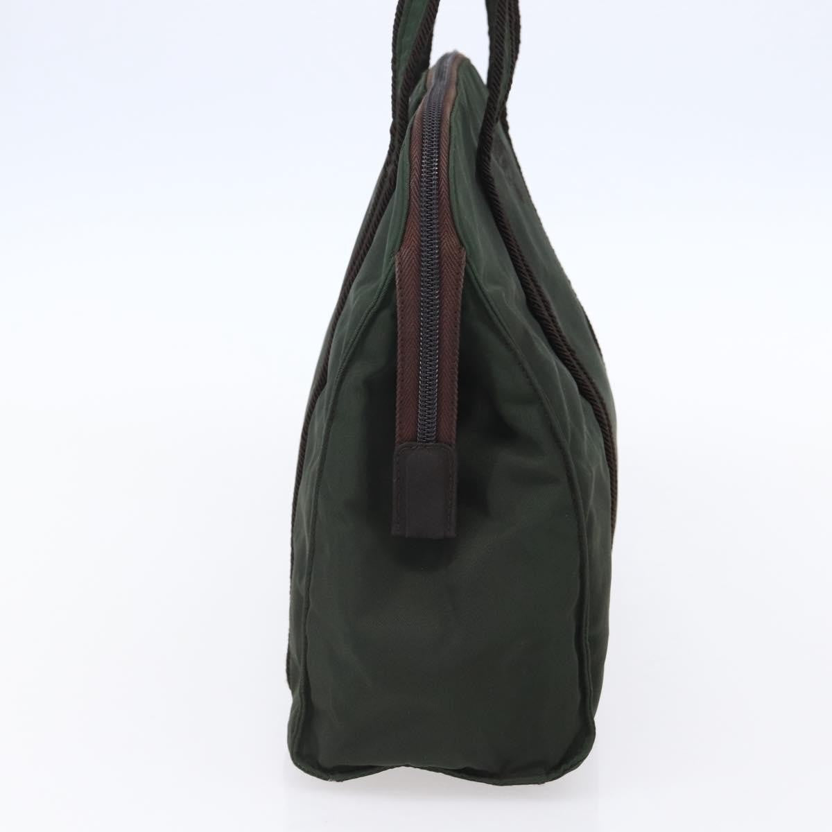 Prada Vintage Tote Tessuto Khaki Nylon Tote Bag Bag
