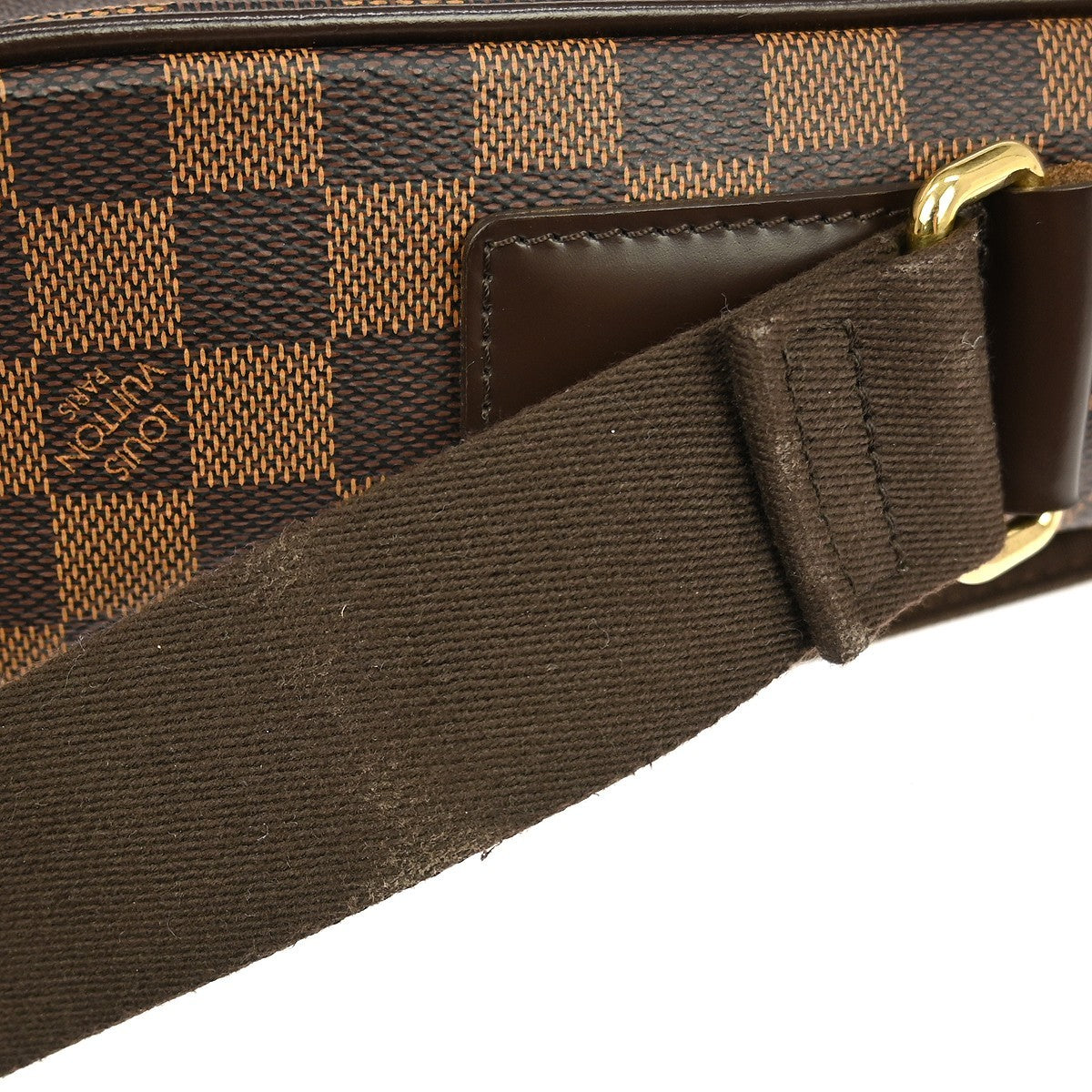 Louis Vuitton Shelton Messenger Bag Damier Brown Canvas Shoulder Bag