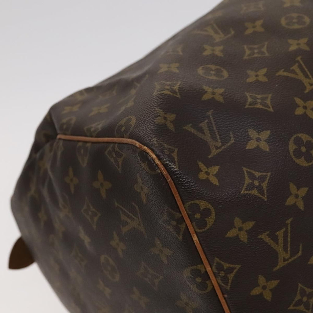 Louis Vuitton Keepall Bag Monogram Canvas Brown Canvas Travel Bag