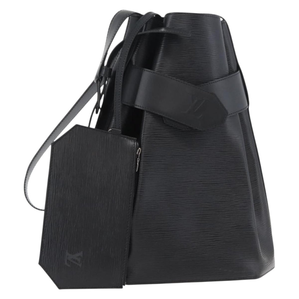 Louis Vuitton Vintage Sac D'epaule Handbag Epi Leather Black Leather Shoulder Bag