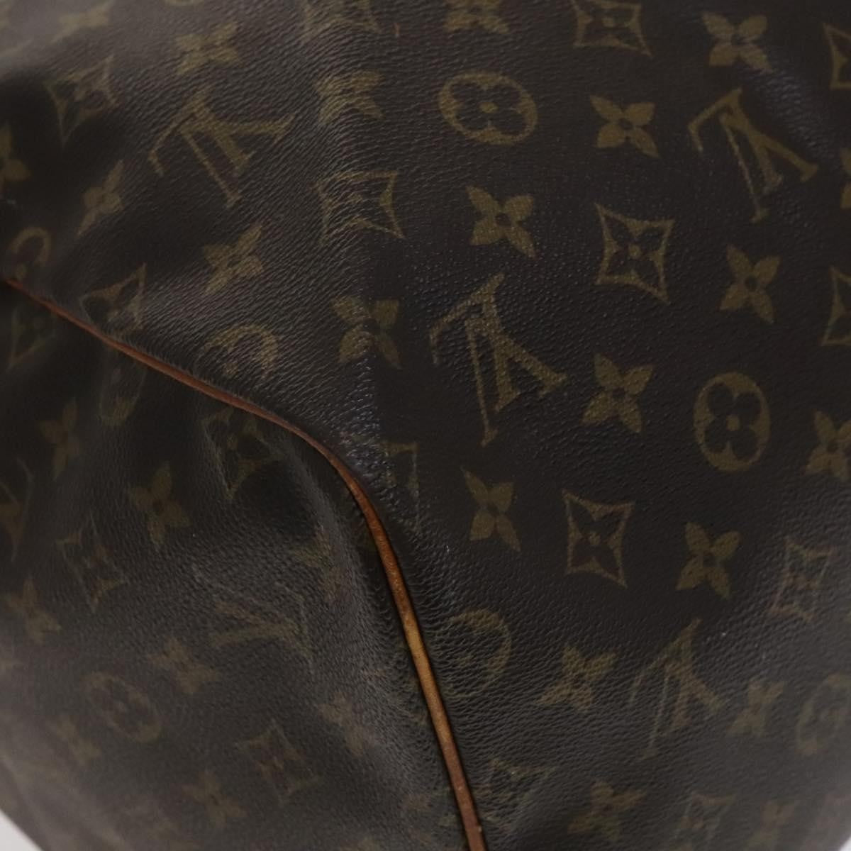 Louis Vuitton Keepall Bag Monogram Canvas Brown Canvas Bag