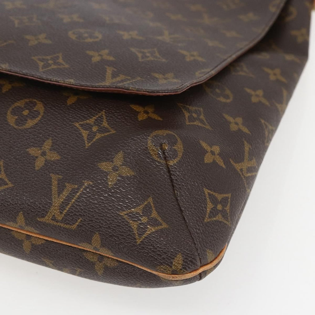 Louis Vuitton Musette Salsa Handbag Monogram Canvas Brown Canvas Shoulder Bag