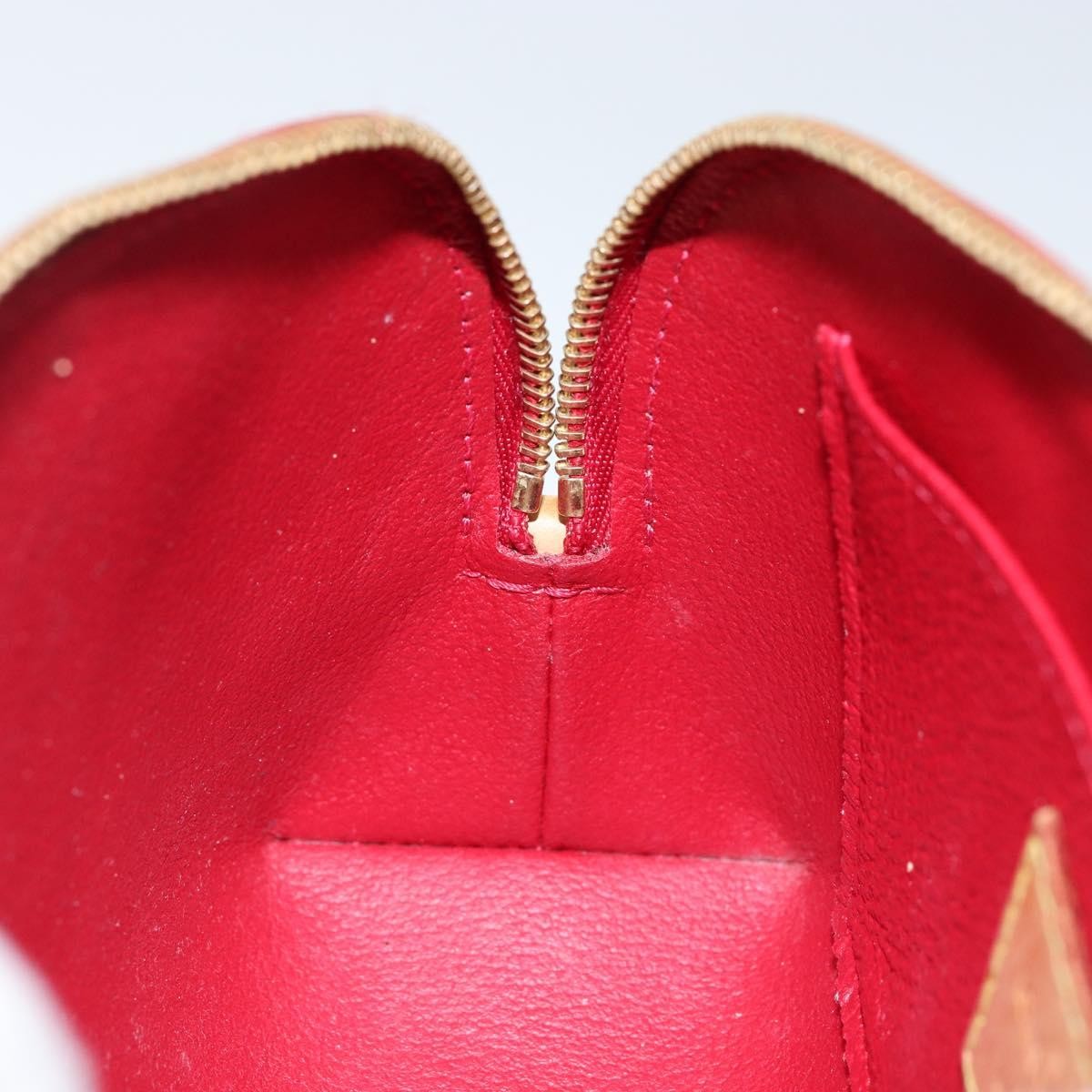 Louis Vuitton Cosmetic Pouch Electric Epi Leather Red Patent_Leather Bag