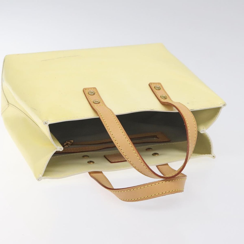 Louis Vuitton Reade Handbag Monogram Vernis Beige Patent_Leather Bag