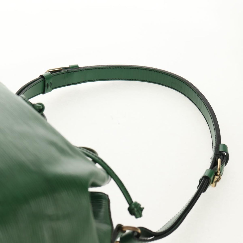 Louis Vuitton Petit Noe Handbag Epi Leather Green Leather Shoulder Bag