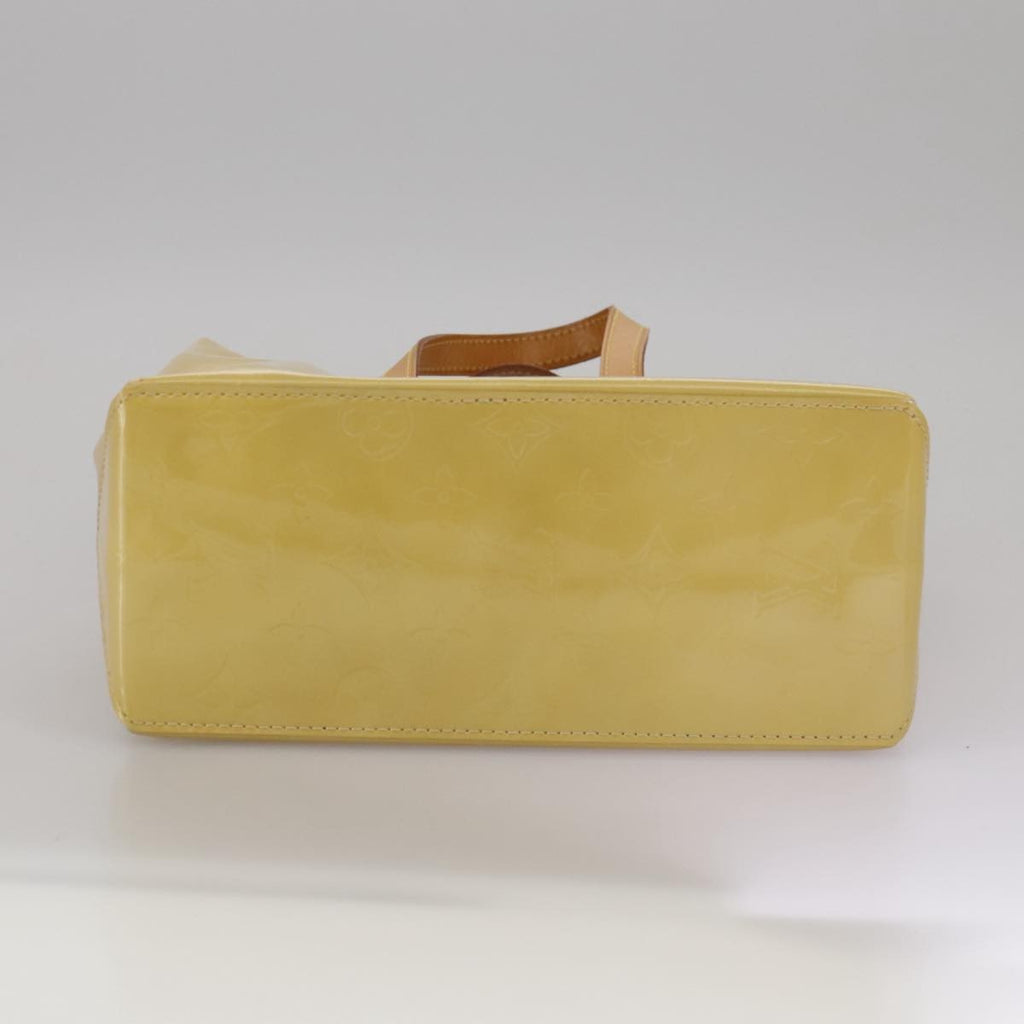 Louis Vuitton Reade Handbag Monogram Vernis Beige Patent_Leather Handbag