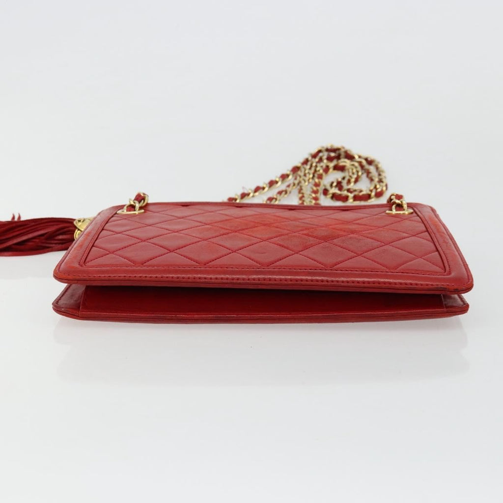 Chanel Chain Clutch Leather Multicolour Leather Handbag