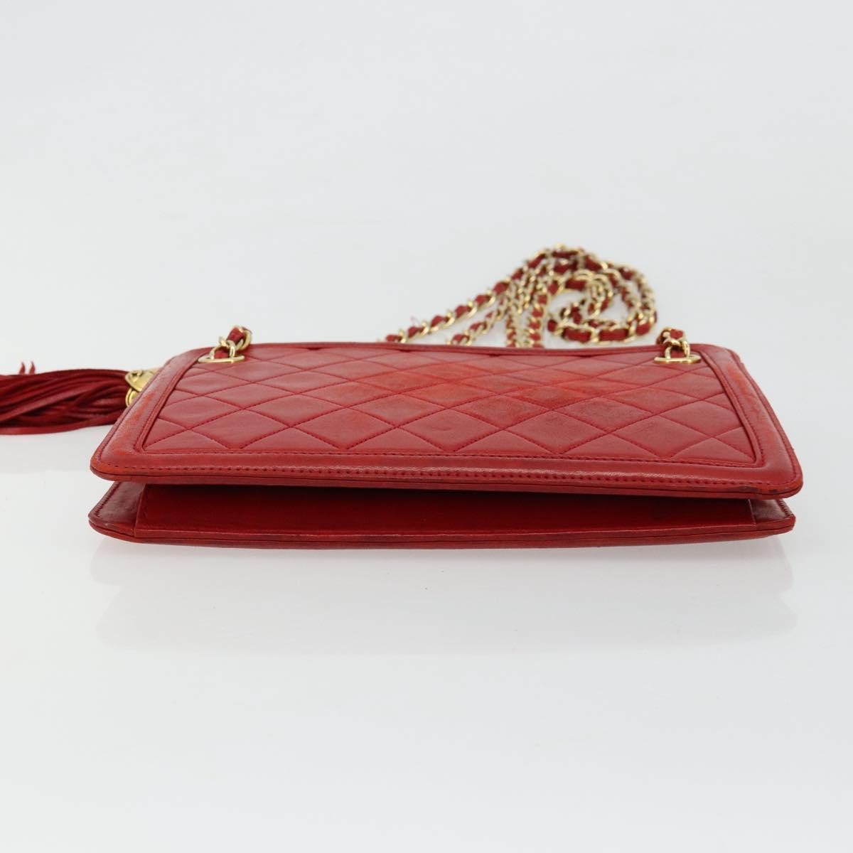 Chanel Chain Clutch Leather Multicolour Leather Handbag