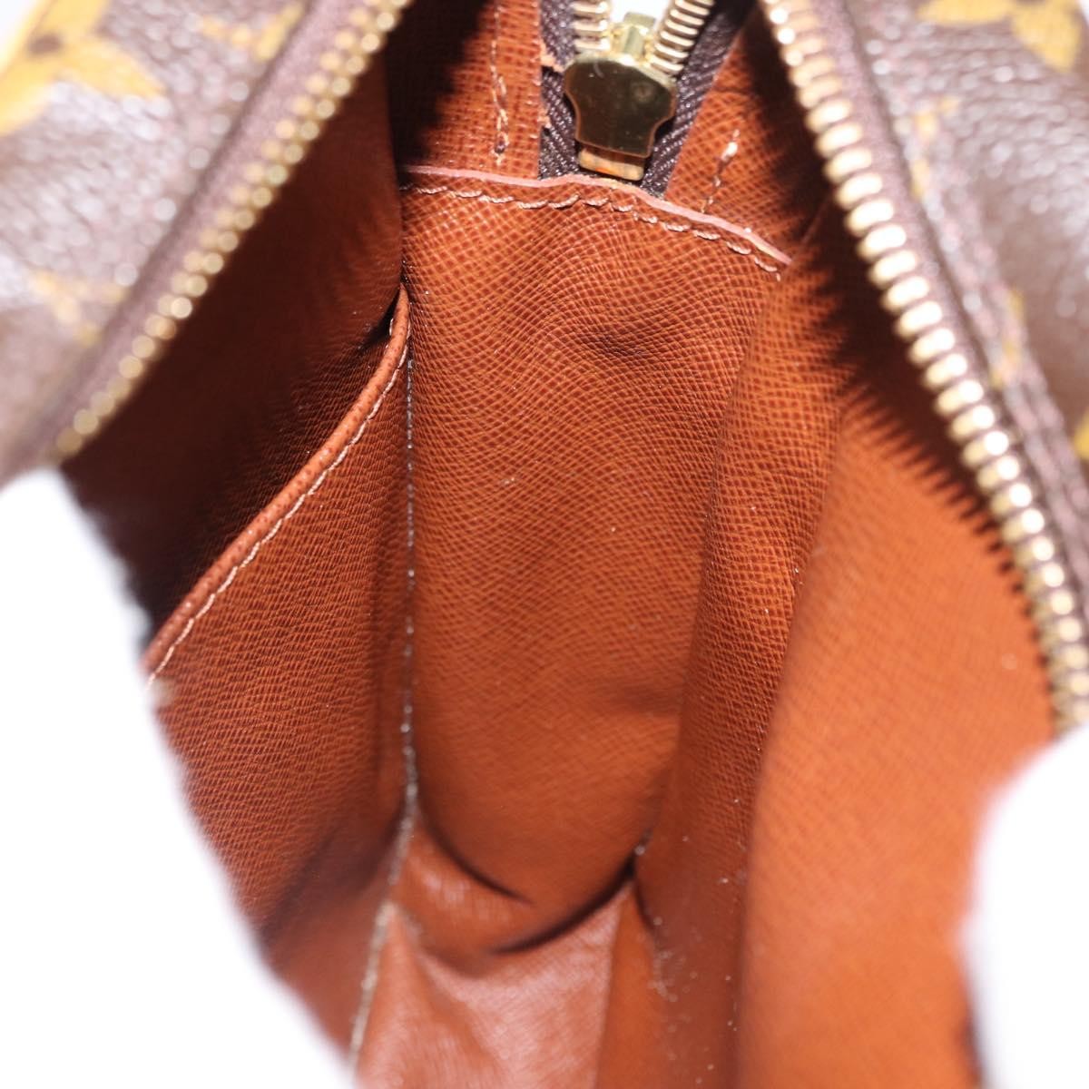 Louis Vuitton Amazone Bag Monogram Canvas Brown Canvas Shoulder Bag