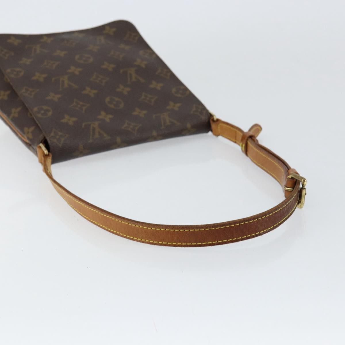 Louis Vuitton Musette Salsa Handbag Monogram Canvas Brown Canvas Shoulder Bag