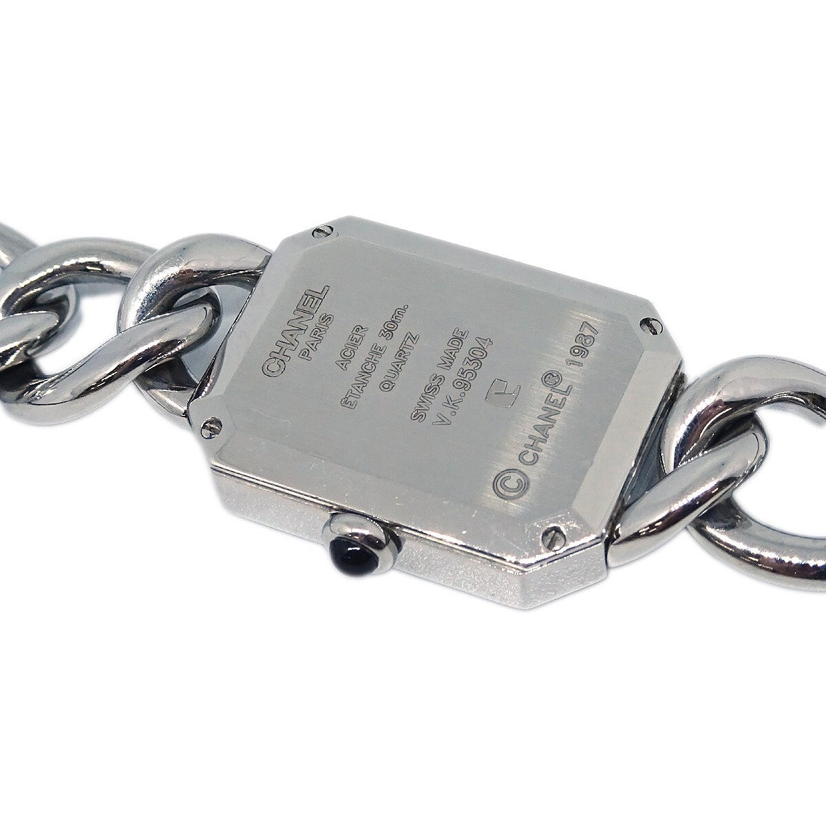 Chanel Premiere Chain Quartz Watch Stainless Steel Watch