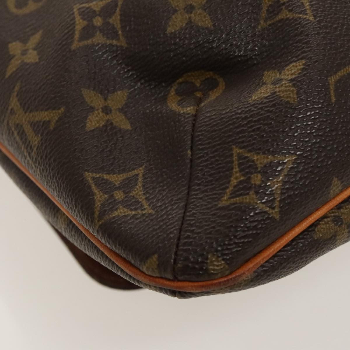 Louis Vuitton Musette Handbag Monogram Canvas Brown Canvas Bag