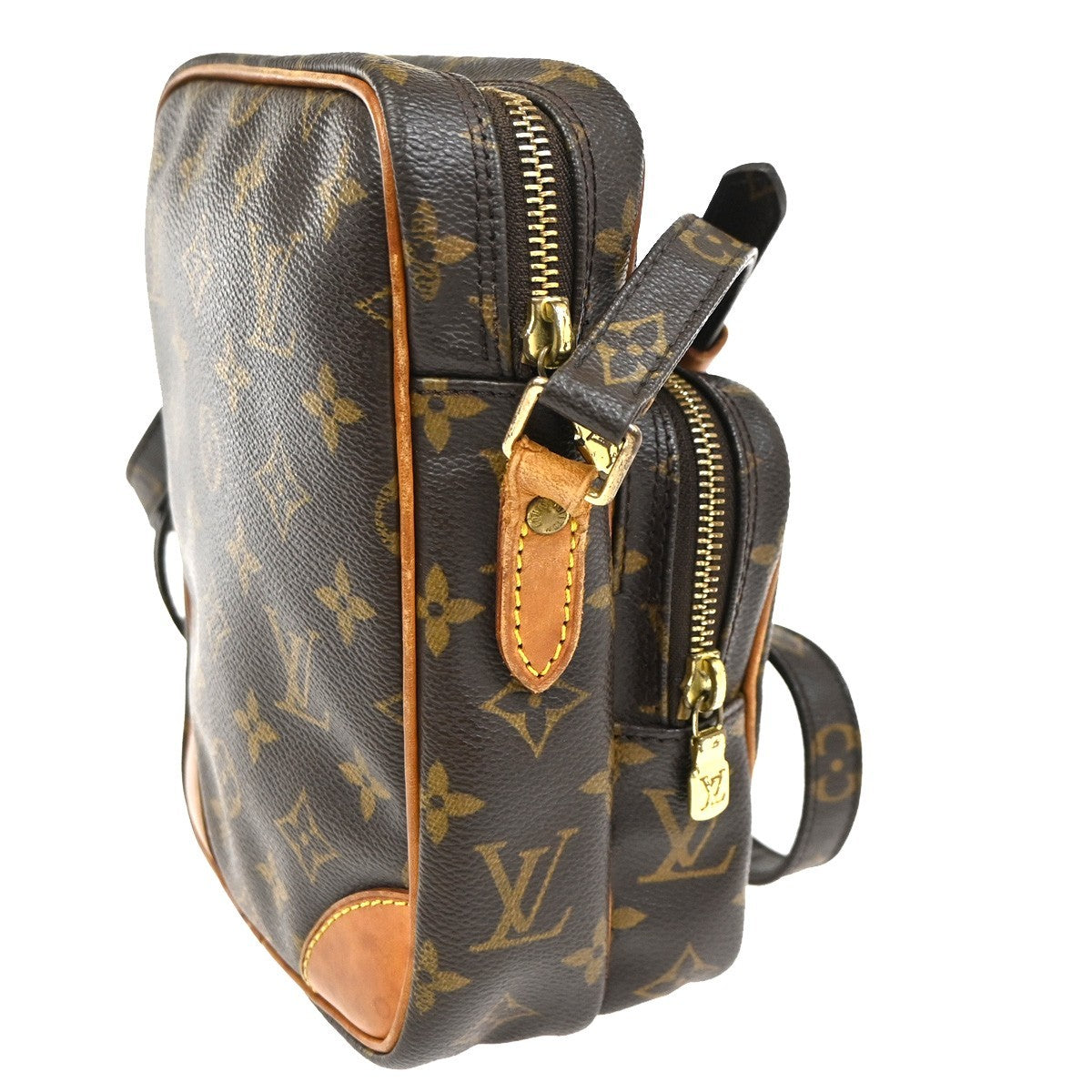 Louis Vuitton Amazone Bag Monogram Canvas Brown Canvas Shoulder Bag