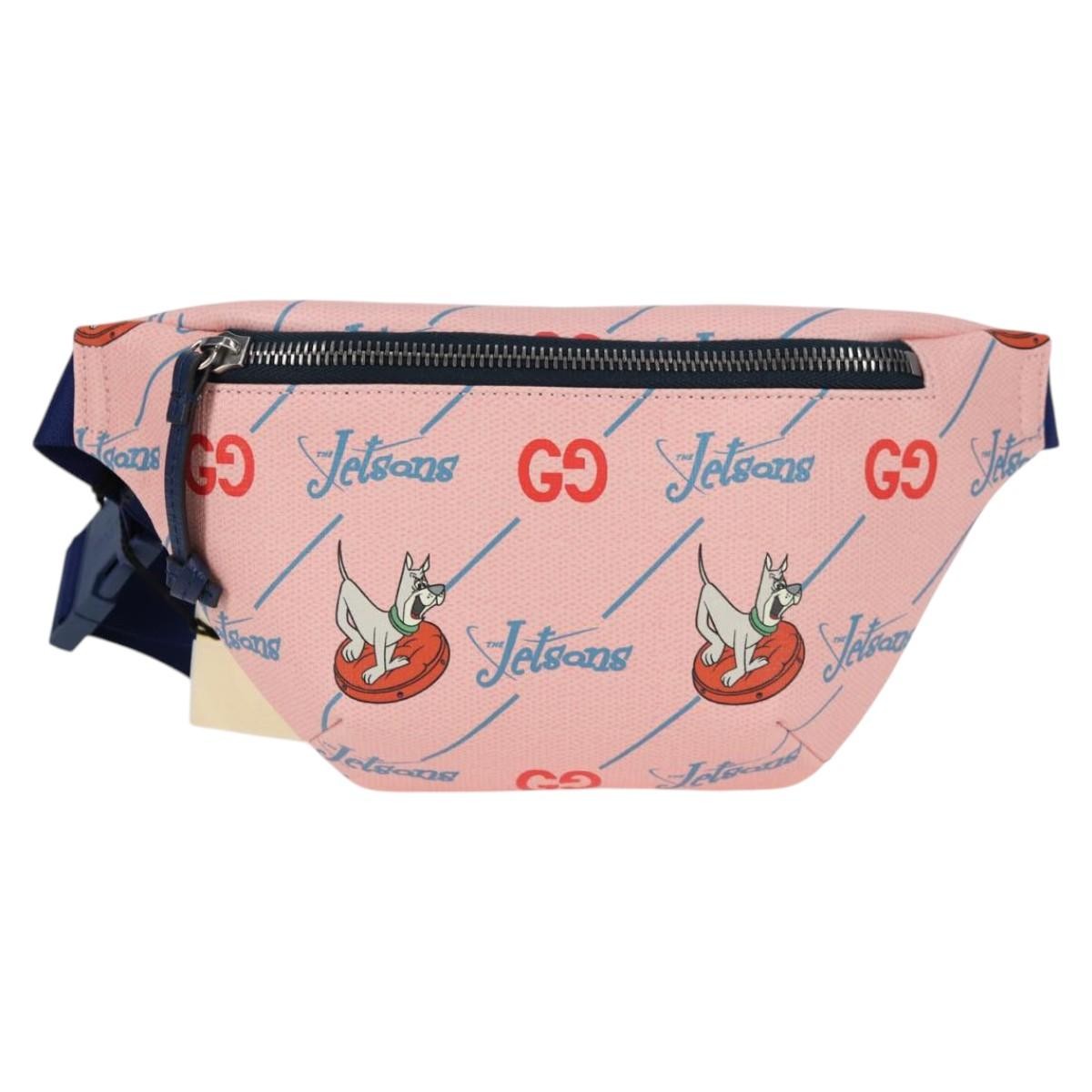 Gucci Children's Belt Bag Gucci X The Jetsons Pink Pvc Shoulder Bag Bag (Pre-Owned)