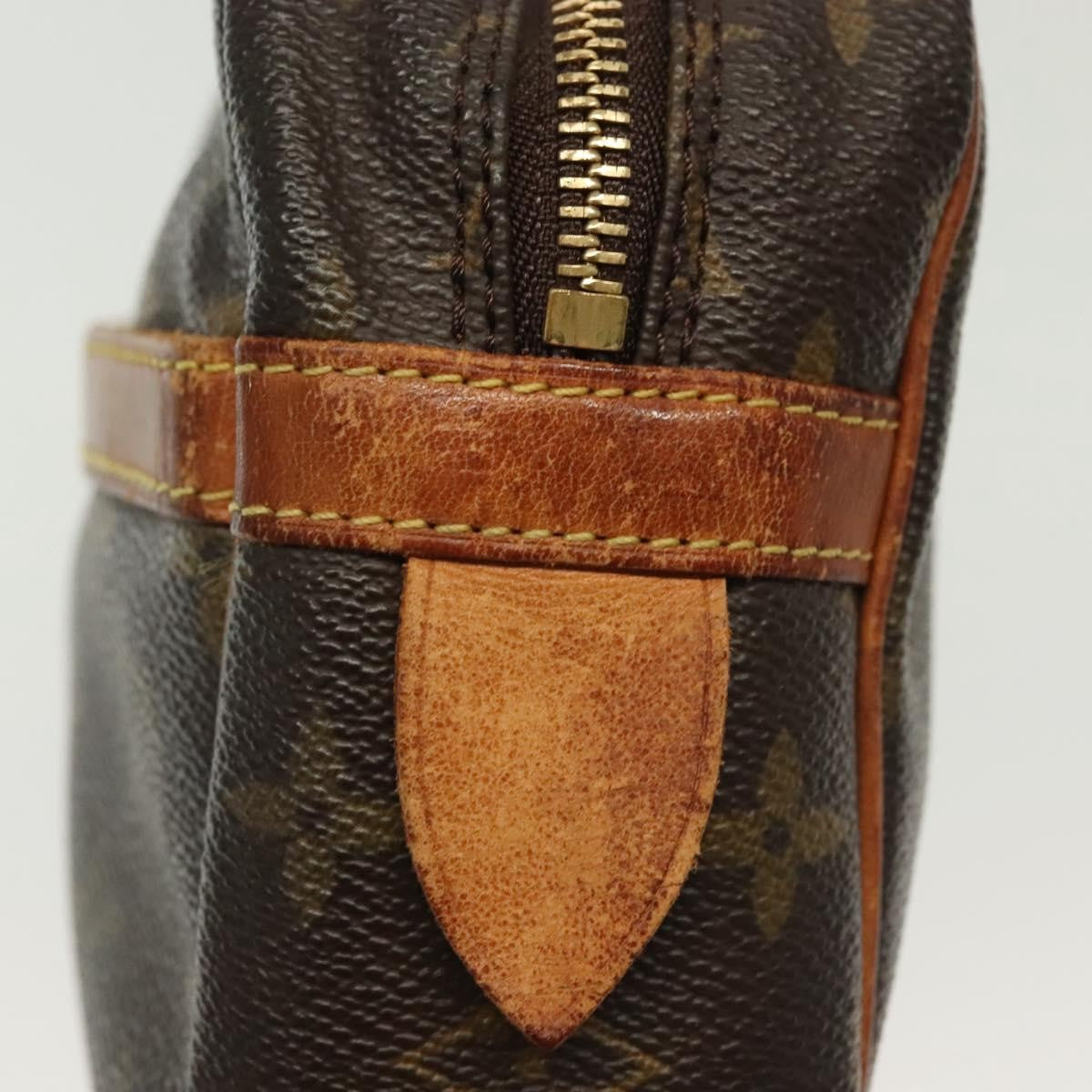 Louis Vuitton Compiegne Canvas Brown Canvas Clutche & Pouche Bag