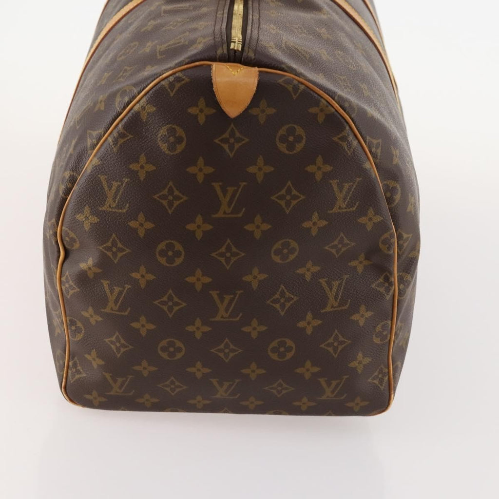 Louis Vuitton Keepall Bag Monogram Canvas Brown Canvas Travel Bag