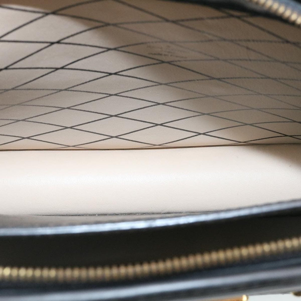 Louis Vuitton Trunk Clutch Epi Leather Black Leather Clutche & Pouche Bag
