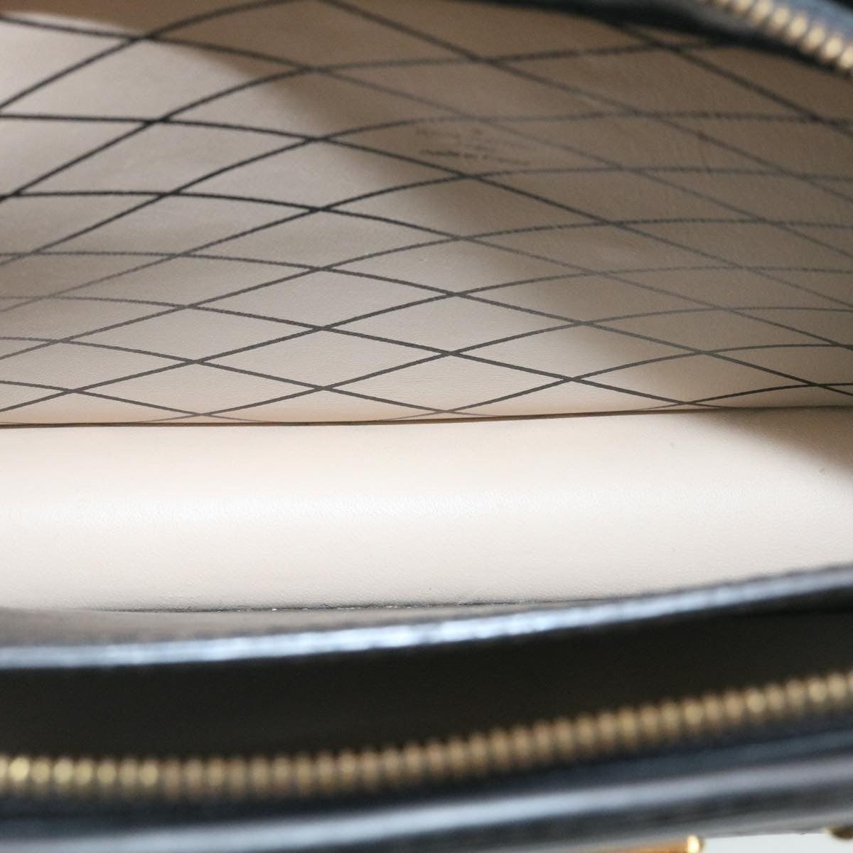 Louis Vuitton Trunk Clutch Epi Leather Black Leather Clutche & Pouche Bag