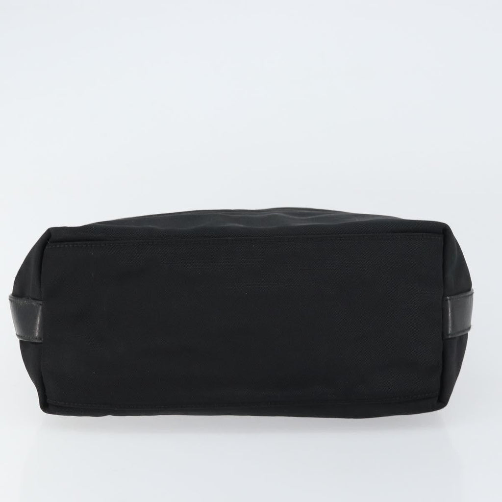 Gucci Zip Hobo Nylon Black Nylon Handbag (Pre-Owned)