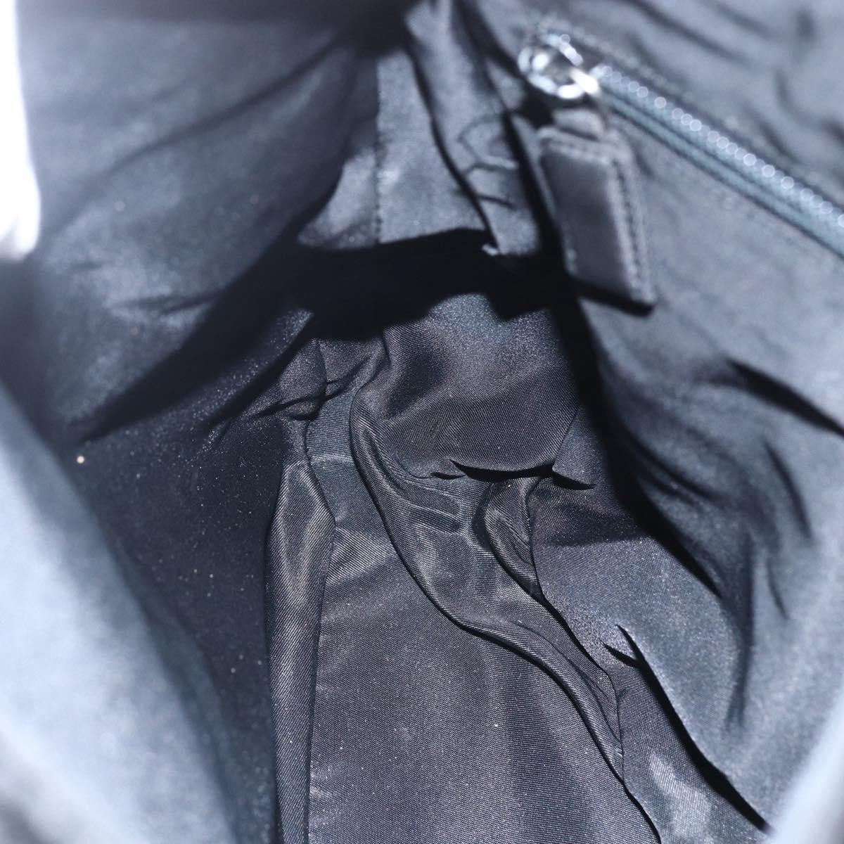 Prada Chain Shoulder Bag Tessuto Black Nylon Shoulder Bag Bag