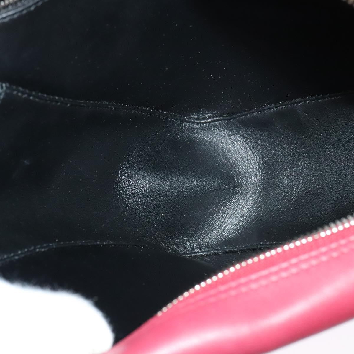 Balenciaga Triangle Duffle Bag Leather Red Leather Hand