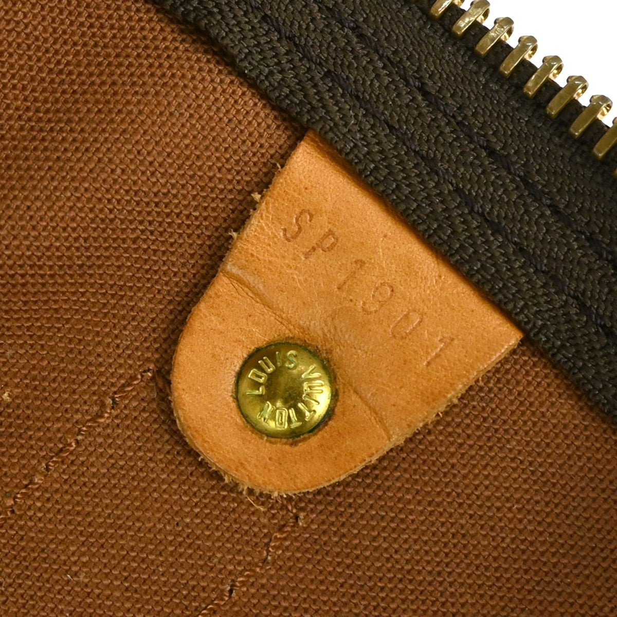 Louis Vuitton Keepall Bag Monogram Canvas Brown Canvas Travel Bag