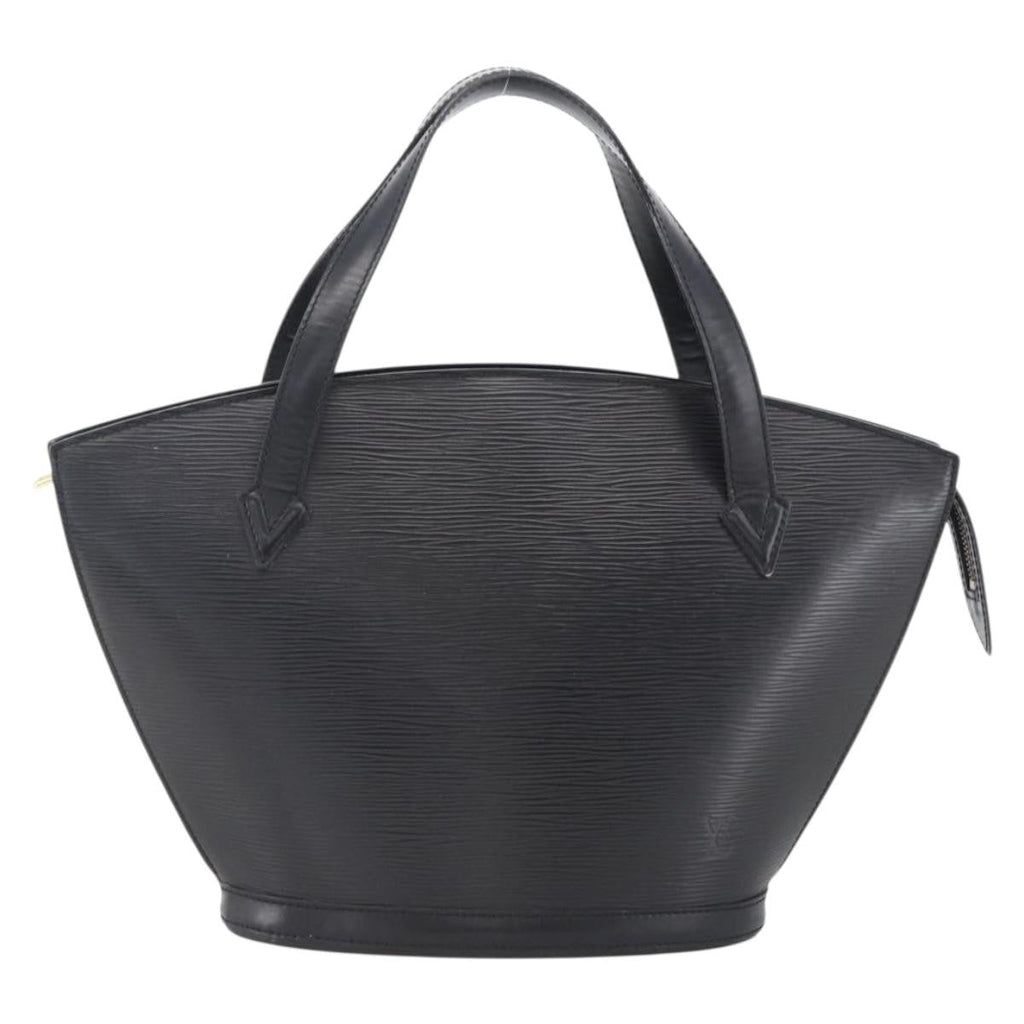 Louis Vuitton Saint Jacques Nm Handbag Epi Leather Black Leather Handbag