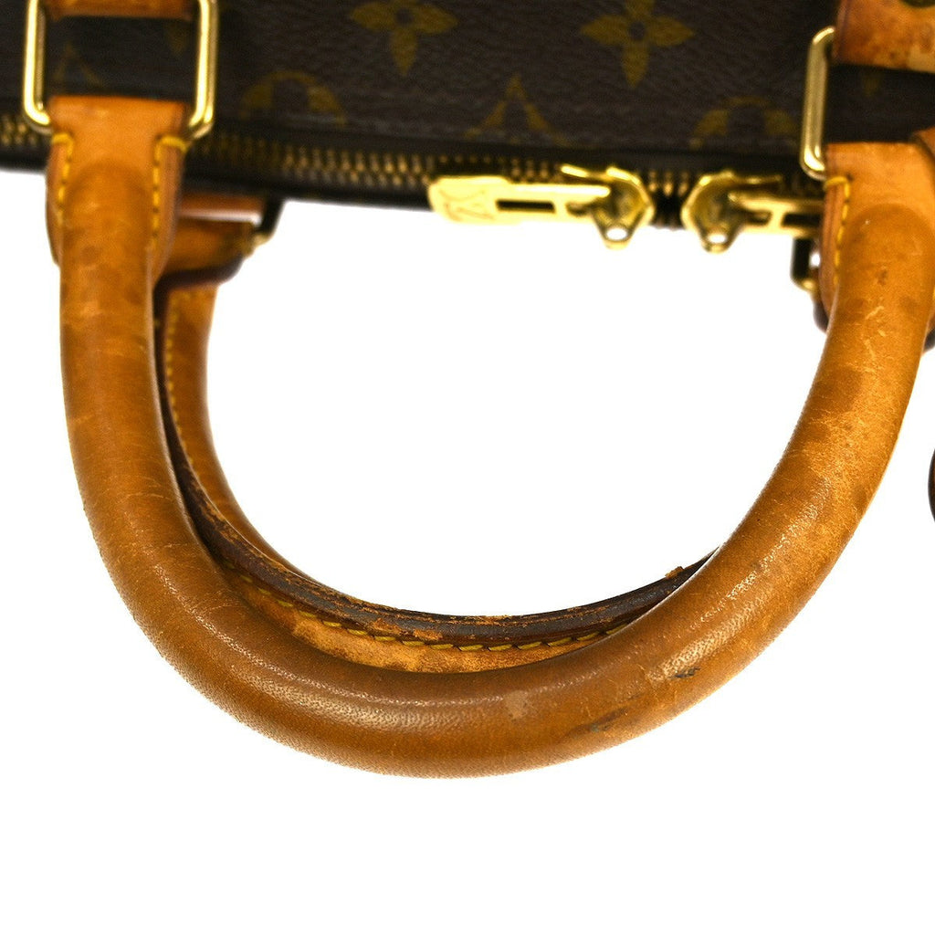 Louis Vuitton Keepall Bag Monogram Canvas Brown Canvas Travel Bag