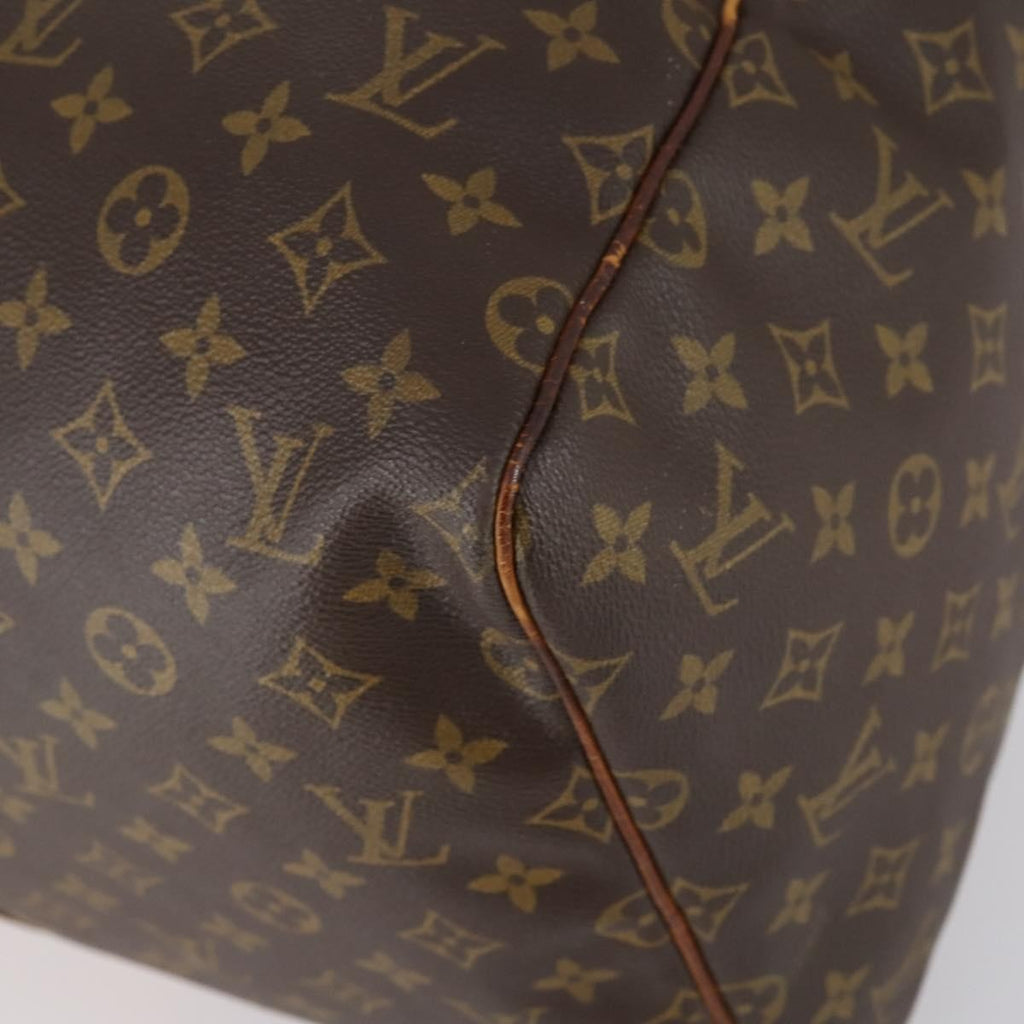 Louis Vuitton Keepall Bag Monogram Canvas Brown Canvas Travel Bag