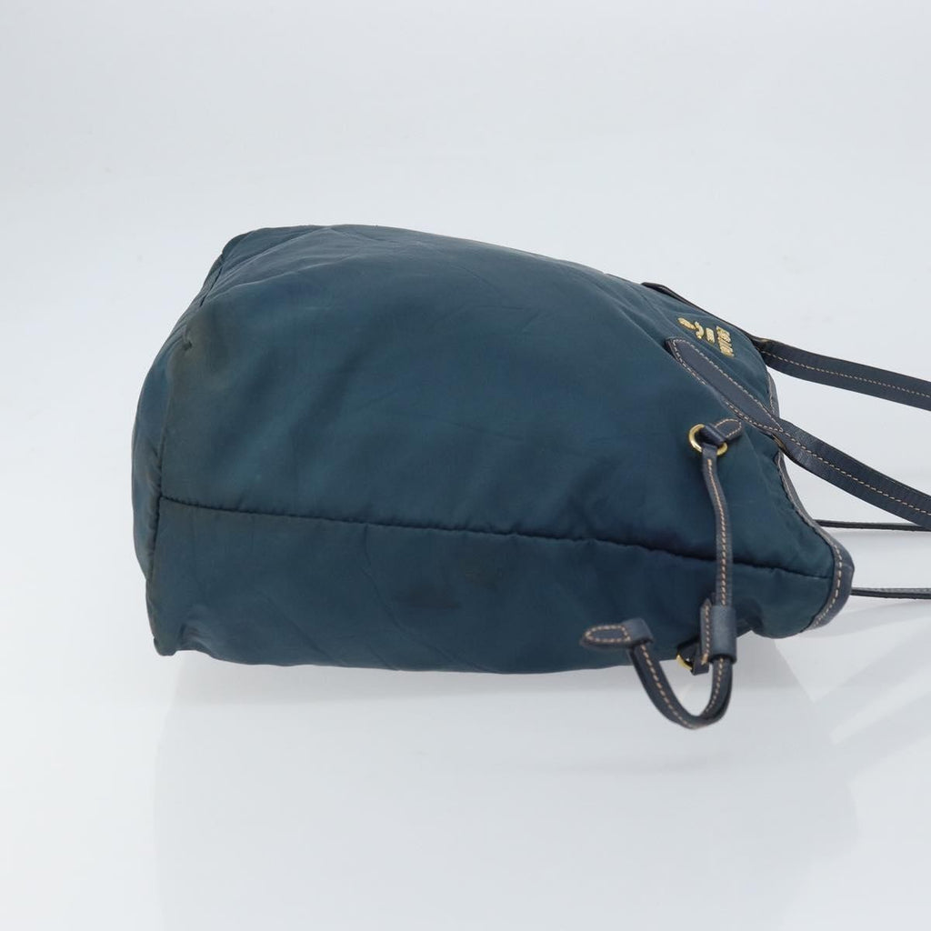 Prada Vintage Tote Tessuto Navy Nylon Tote Bag Bag