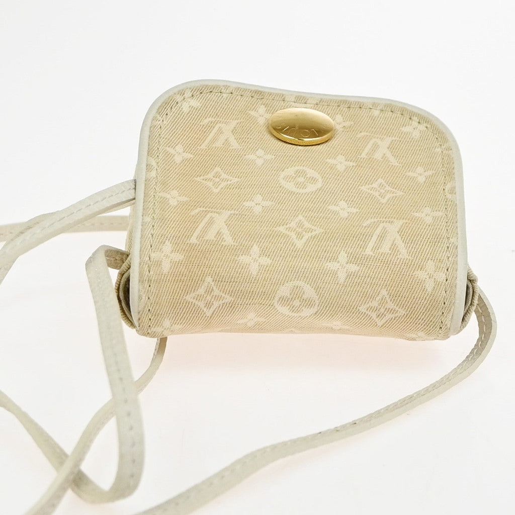Louis Vuitton Cancun Pochette Monogram Mini Canvas Beige Canvas Clutche & Pouche Bag