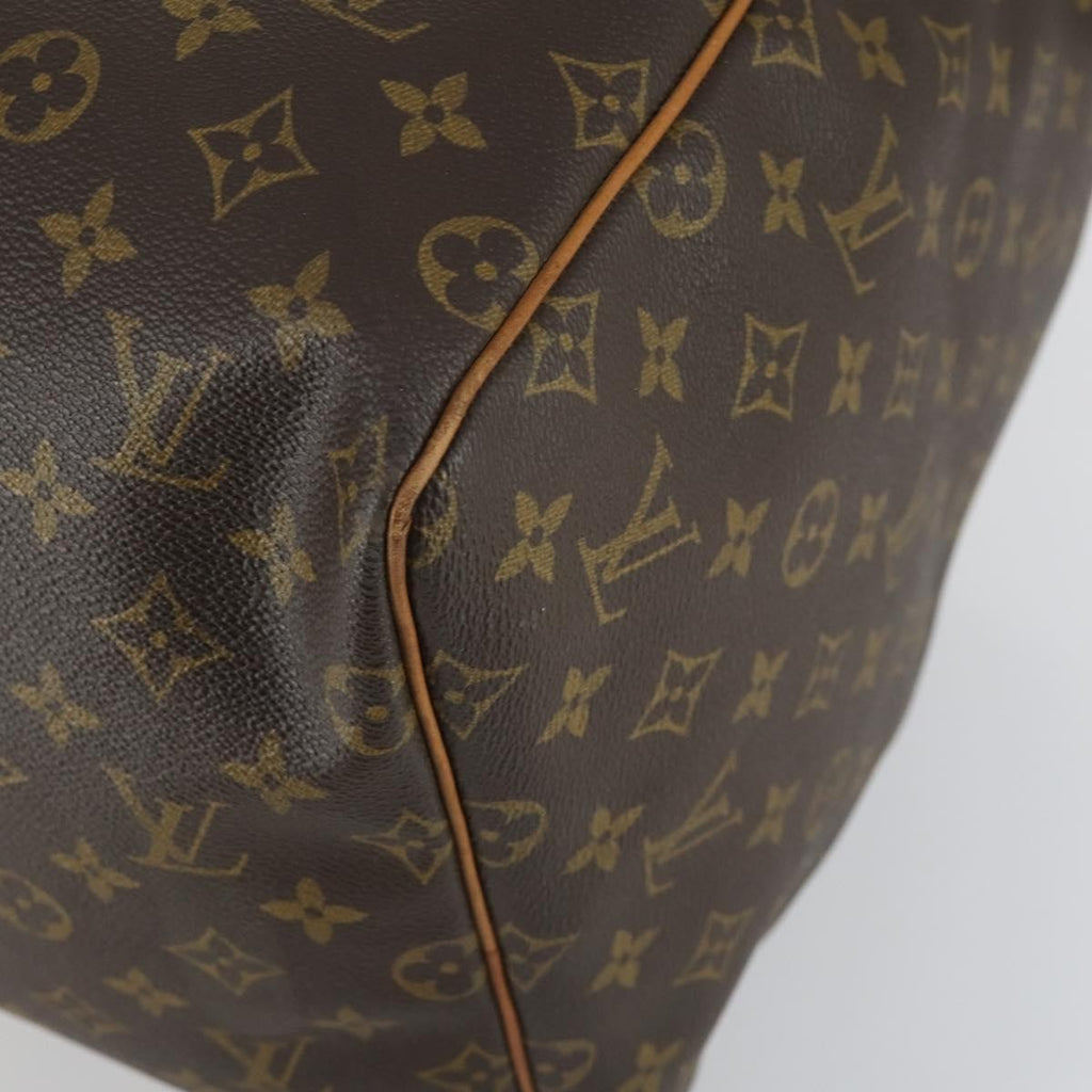 Louis Vuitton Keepall Bag Monogram Canvas Brown Canvas Travel Bag