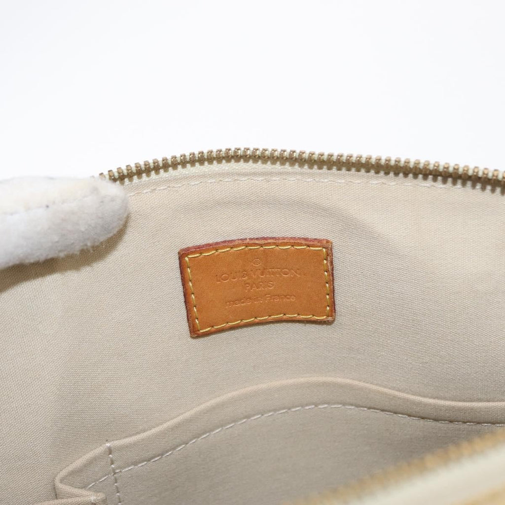 Louis Vuitton Alma Handbag Patent Leather Beige Patent_Leather Handbag