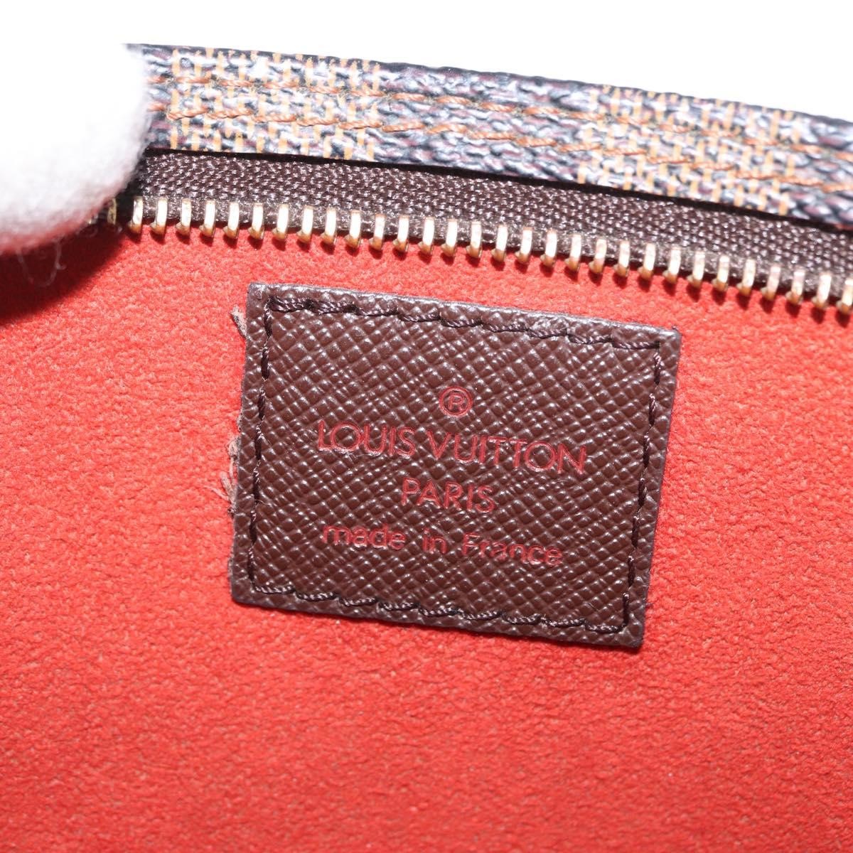 Louis Vuitton Marais Bucket Zip Pouch Damier Brown Canvas Clutche & Pouche Bag