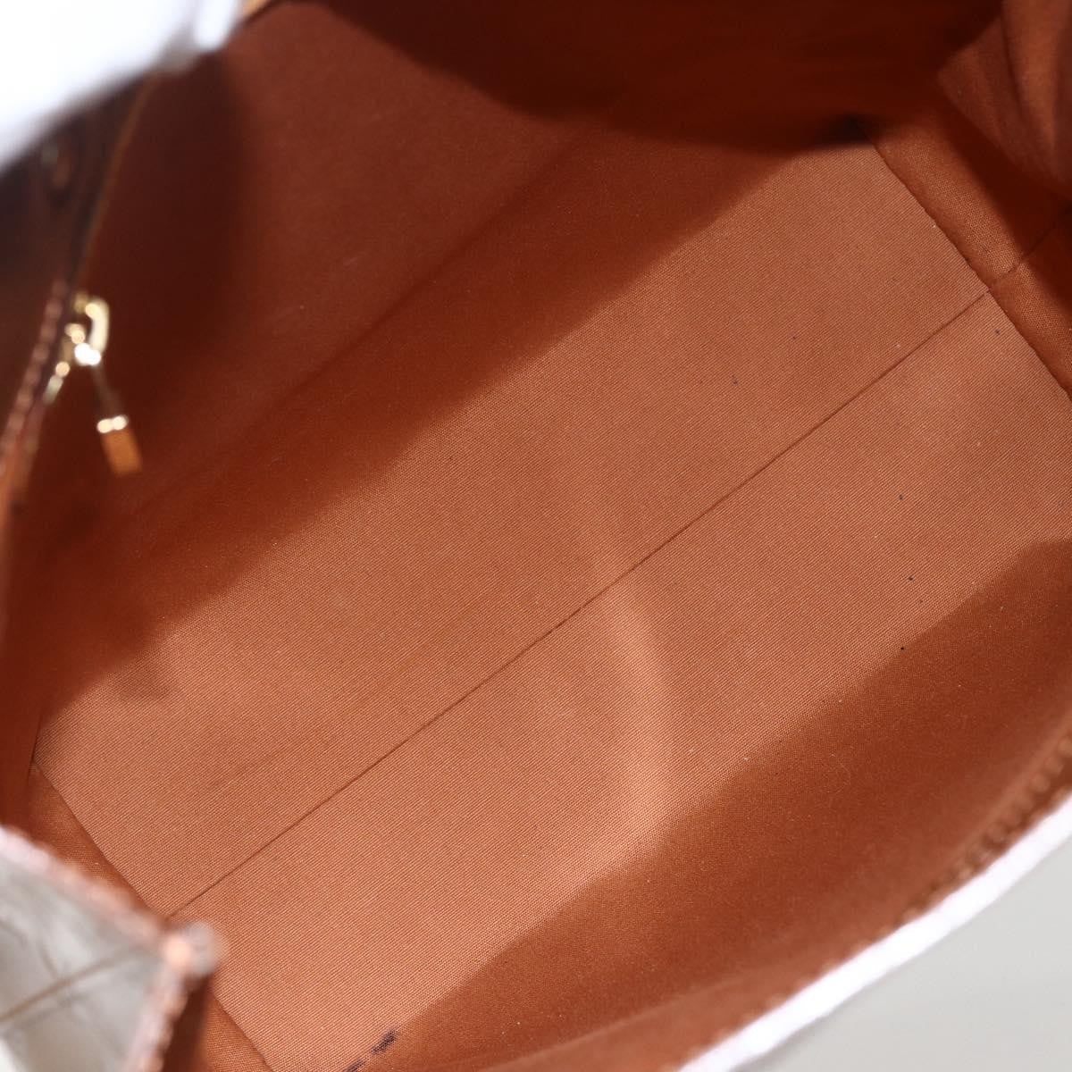 Louis Vuitton Reade Handbag Monogram Vernis Brown Patent_Leather Tote Bag