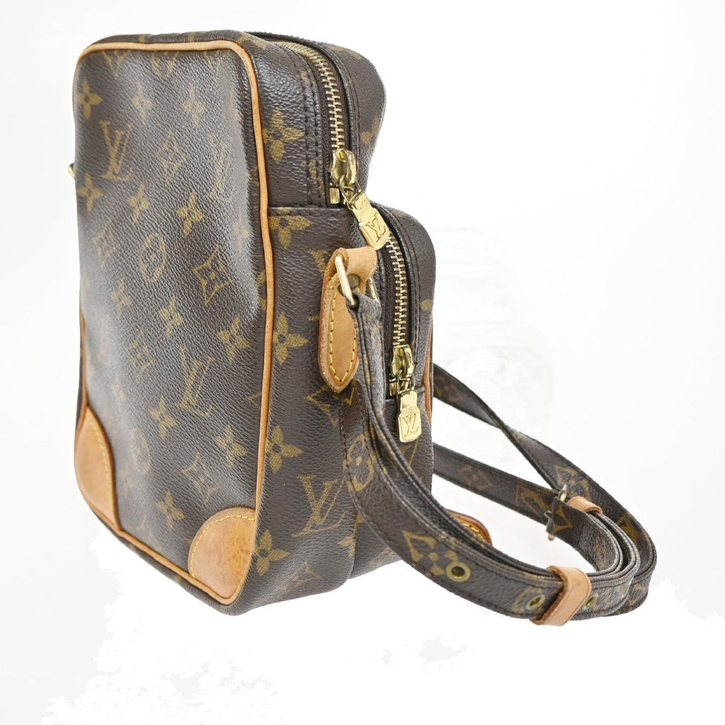Louis Vuitton Amazone Bag Monogram Canvas Brown Canvas Shoulder Bag