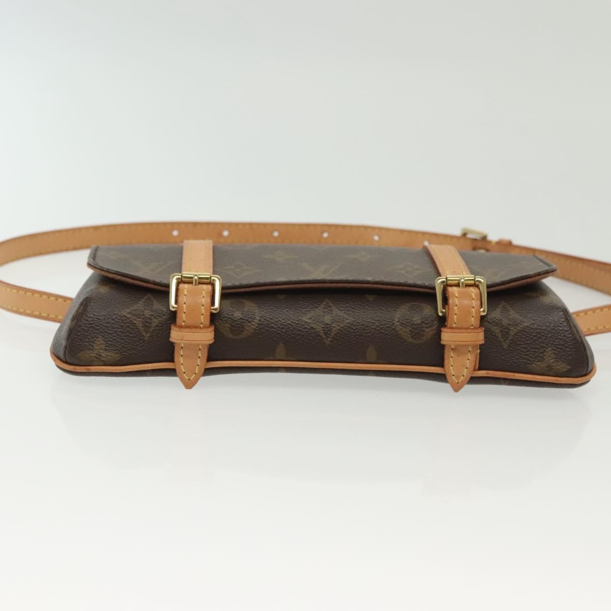 Louis Vuitton Marelle Waist Bag Monogram Canvas Brown Canvas Bag