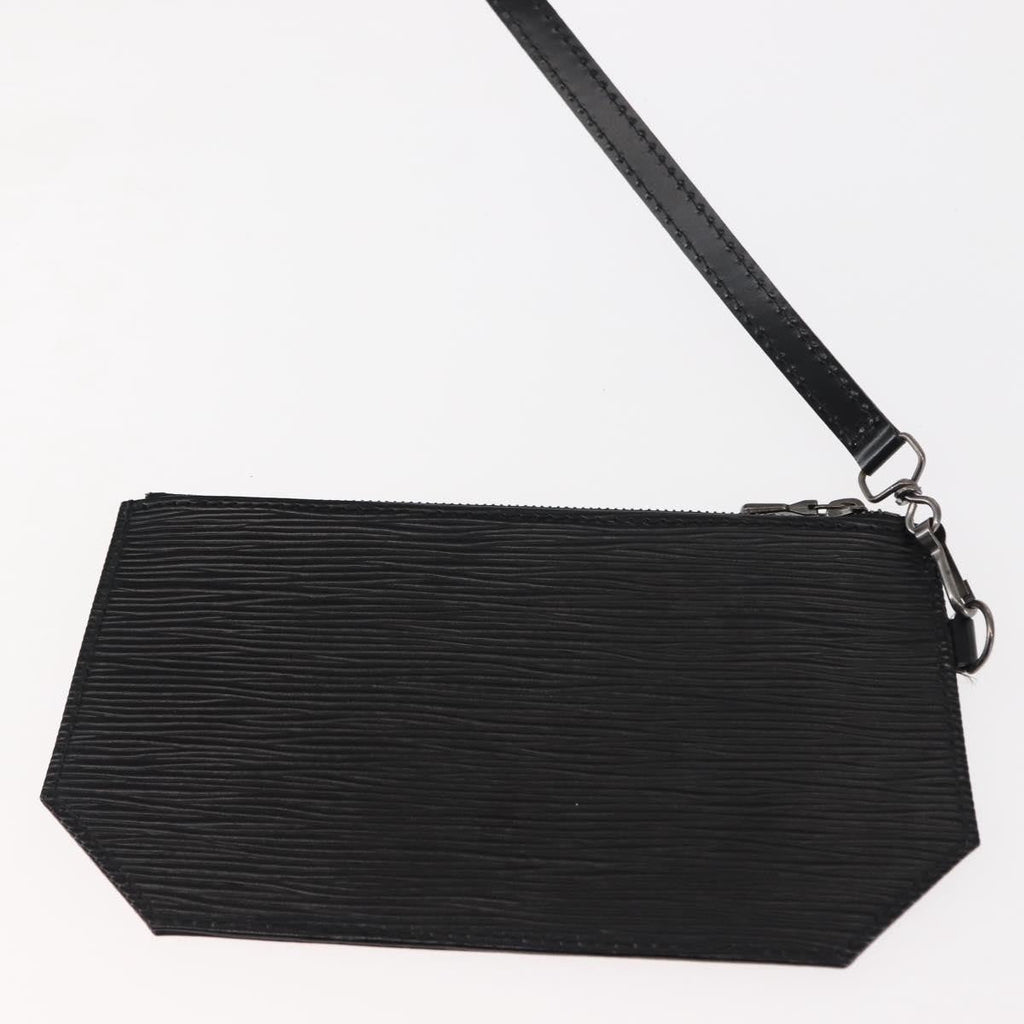 Louis Vuitton Vintage Sac D'epaule Handbag Epi Leather Black Leather Bag