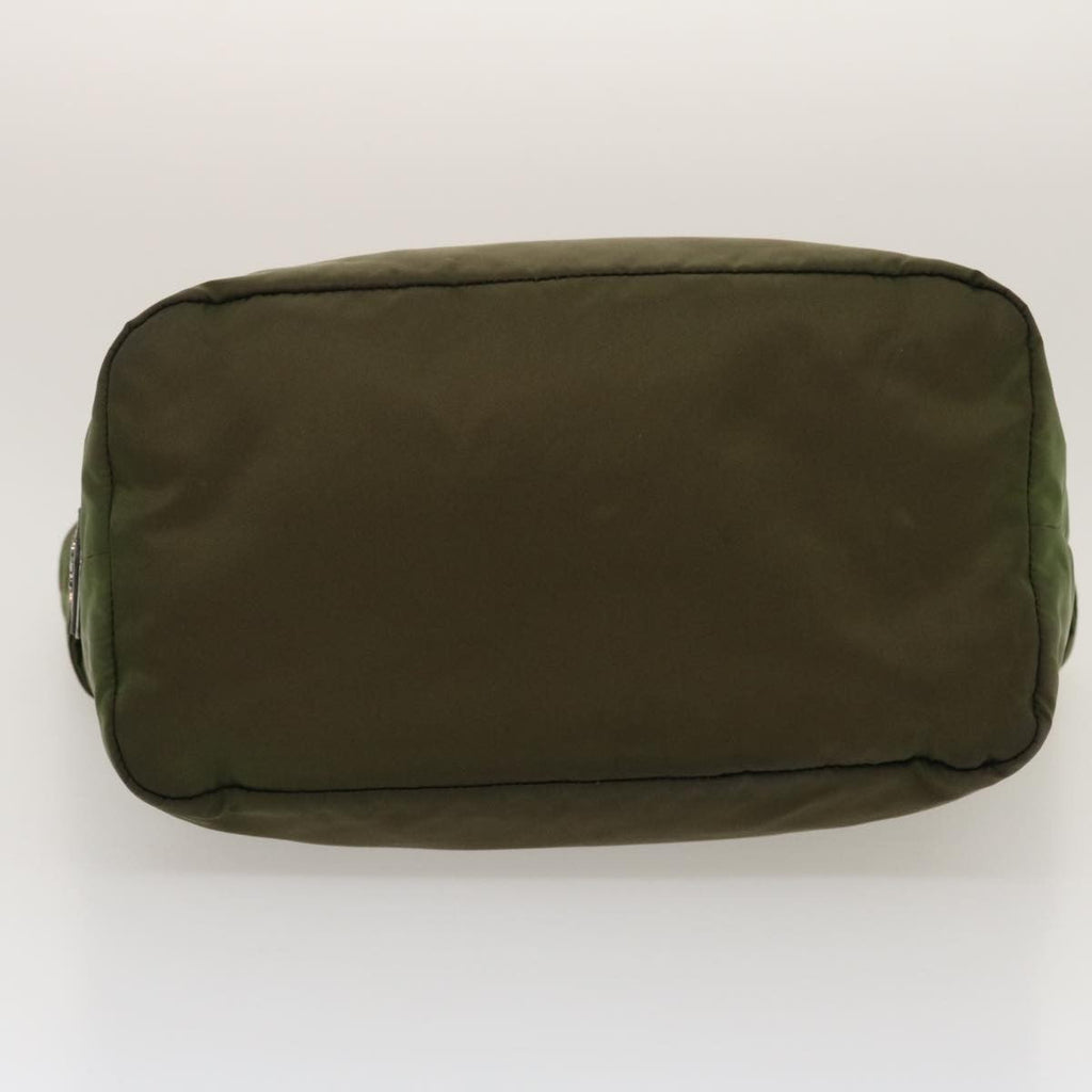 Prada Convertible Double Tote Tessuto Khaki Nylon Tote Bag Bag