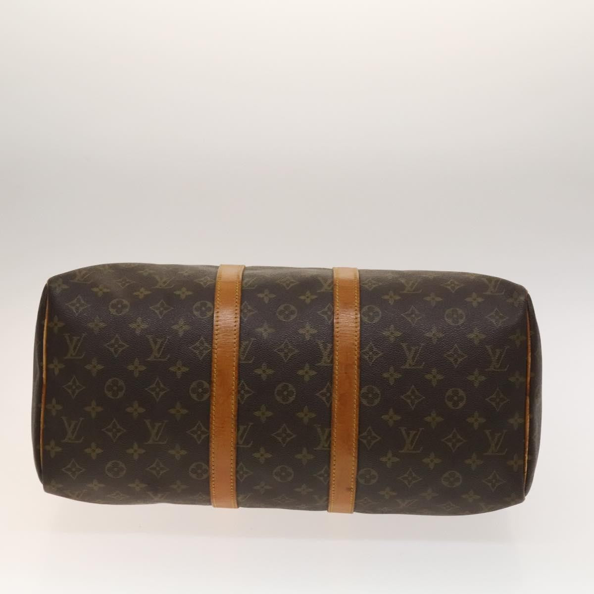 Louis Vuitton Keepall Bag Monogram Canvas Brown Canvas Travel Bag