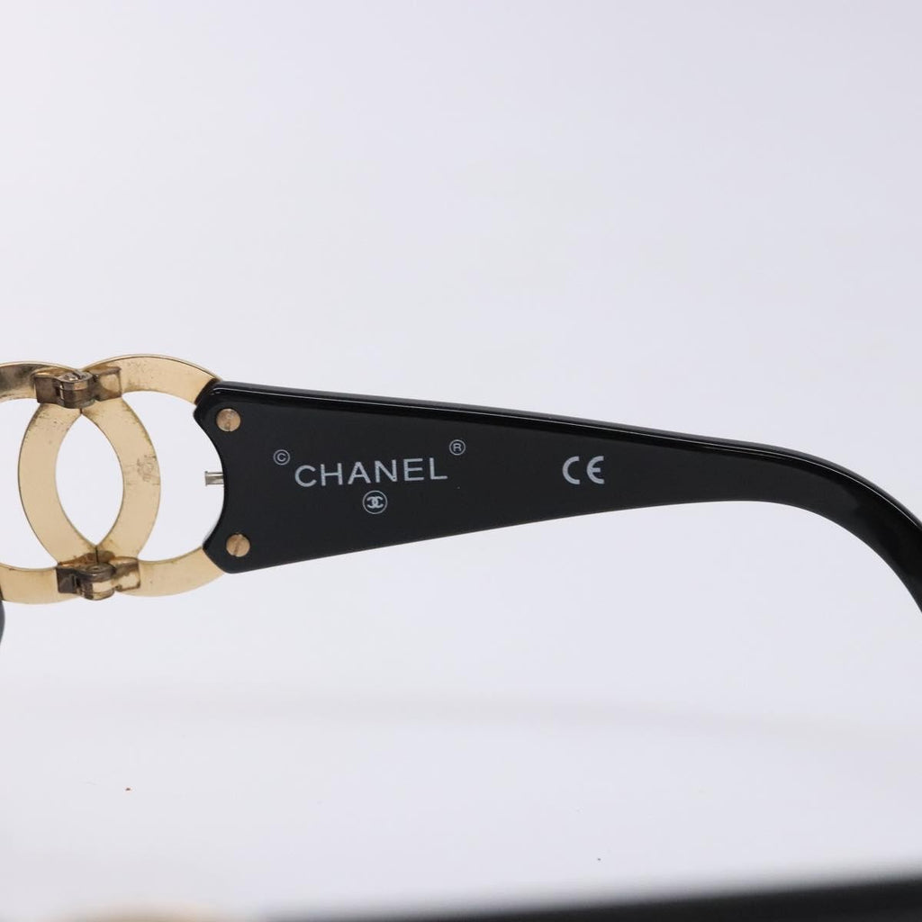 Chanel Logo Cc Sunglasses Plastic Black Plastic Sunglasse Accessory