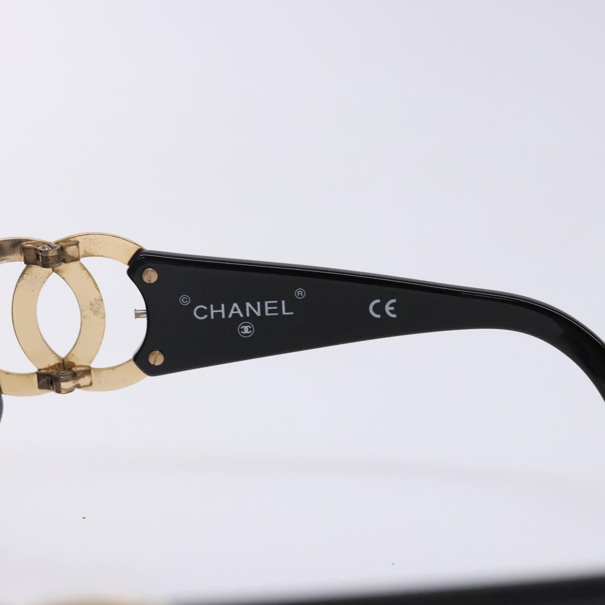 Chanel Logo Cc Sunglasses Plastic Black Plastic Sunglasse Accessory