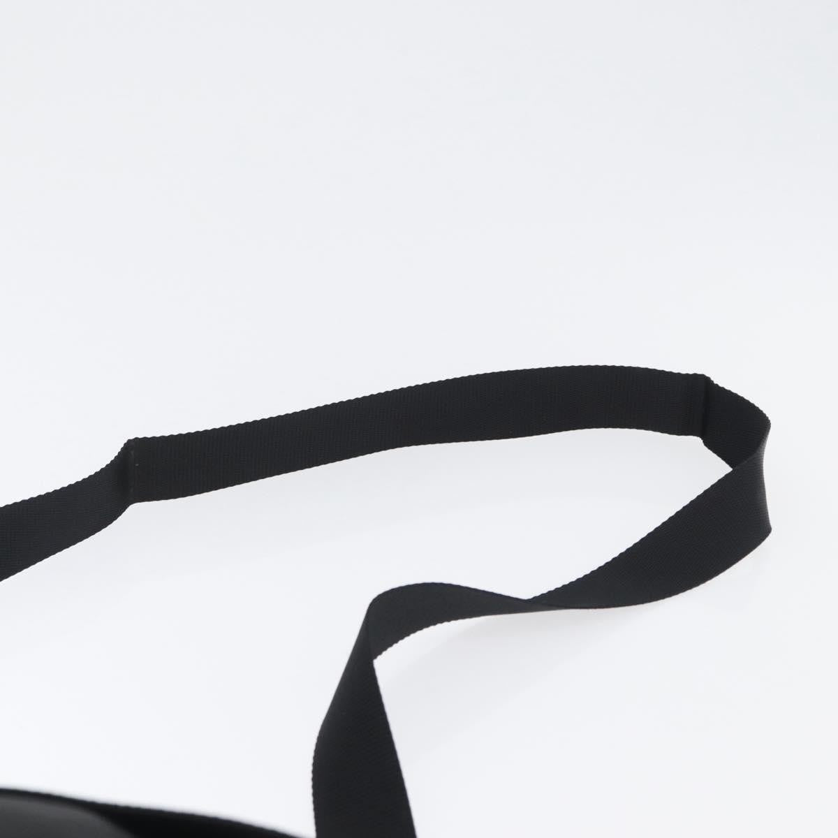 Prada Buckle Messenger Bag Tessuto Black Nylon Shoulder Bag Bag