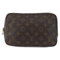Louis Vuitton Trousse Toilette Monogram Canvas Brown Canvas Clutche & Pouche Bag