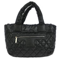 Chanel Coco Cocoon Reversible Tote Quilted Nylon Black Nylon Tote Bag Bag