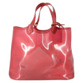 Louis Vuitton Plage Lagoon Bay Handbag Vinyl Epi Leather Red Plastic Tote Bag