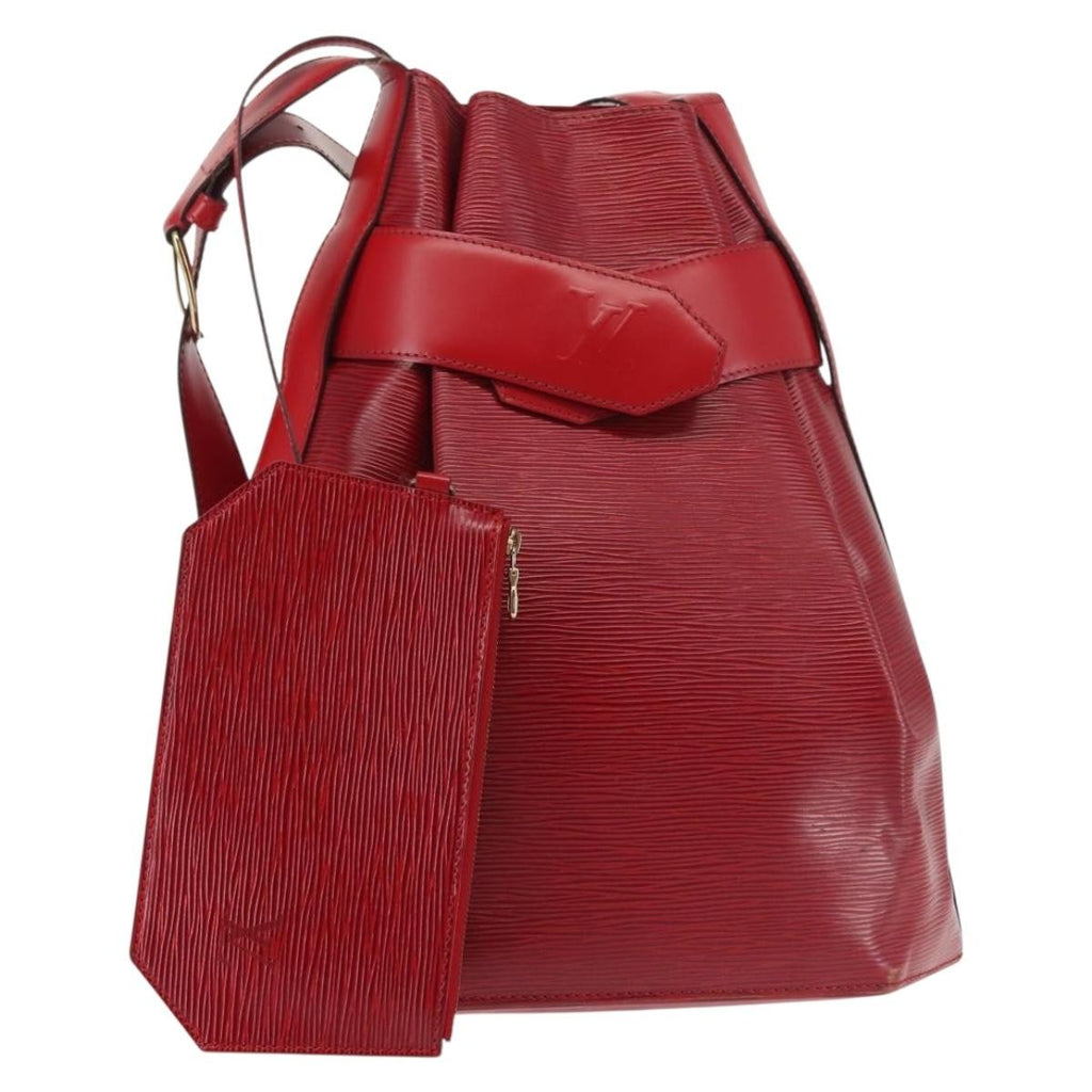 Louis Vuitton Vintage Sac D'epaule Handbag Epi Leather Red Leather Shoulder Bag