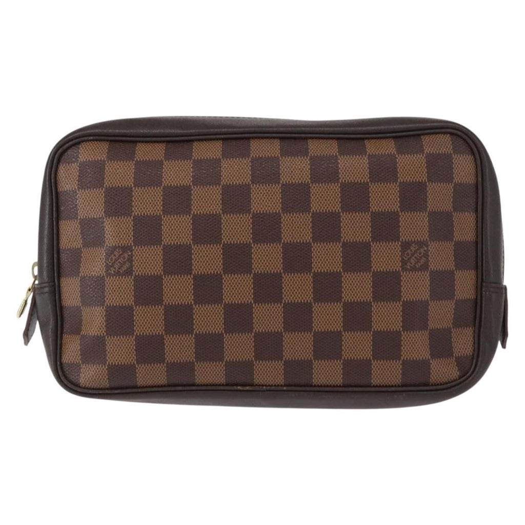 Louis Vuitton Trousse Toilette Monogram Canvas Brown Canvas Clutche & Pouche Bag